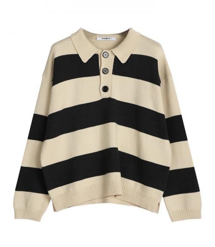 Rugby Striped Knit - 3COL